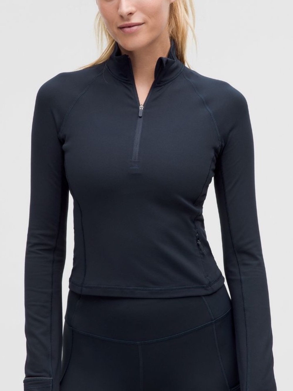 Lululemon It’s Rulu Cropped Half Zip